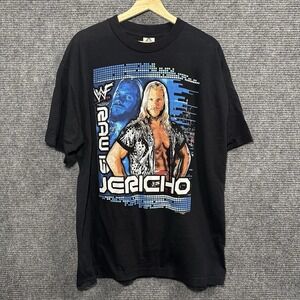 Vintage‎ Y2K WWF Y2J Chris Jericho 2000 T Shirt Size XL